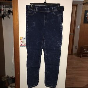 Weathered jeans